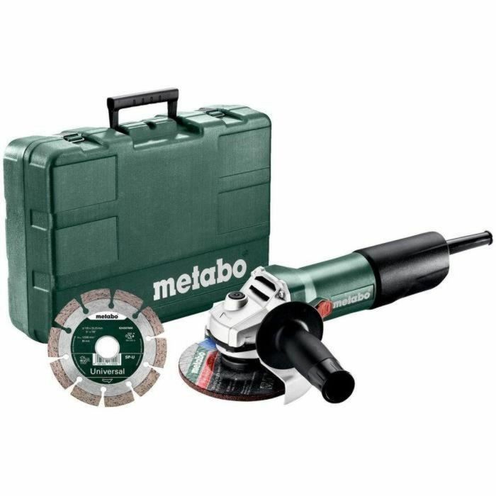 Metabo W 850-125 Amoladora Angular con Cable - Disco de Diamante Incluido 2