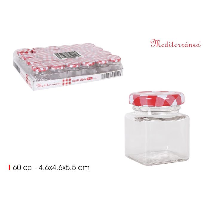 Tarrito de Vidrio Multiusos 60 cc - Mediterraneo (72 Unidades) Tarrito de Vidrio Multiusos 60 cc - Mediterraneo (72 Unidades)