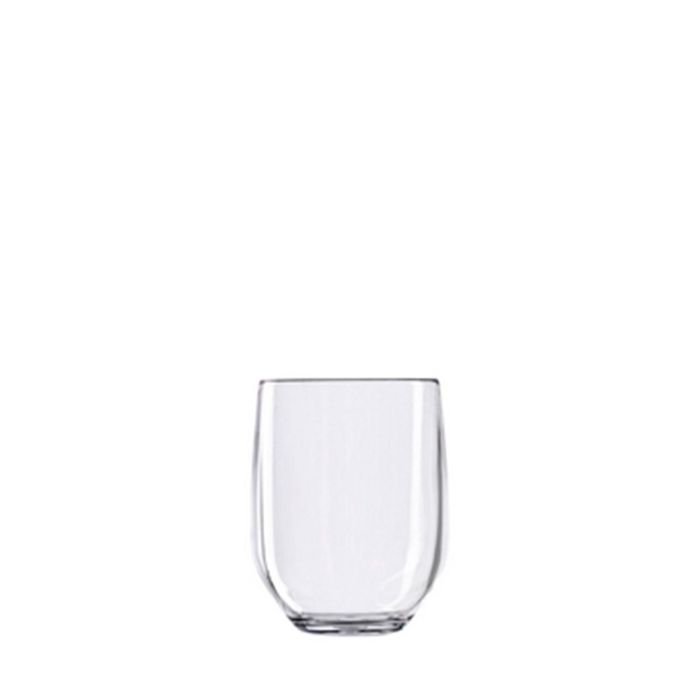 ITALESSE Vaso Vertical Transparente de Policarbonato Colección Beach (48 Unidades)