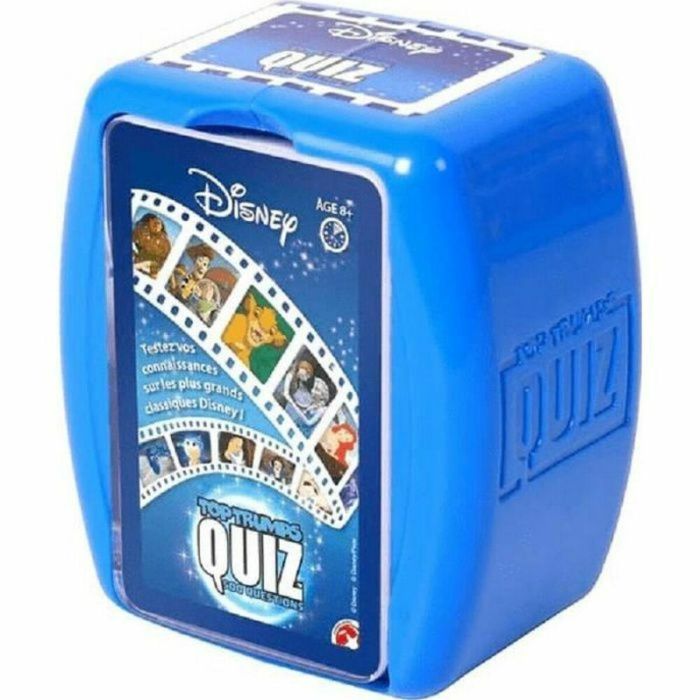DISNEY Quiz 500 Preguntas del Mundo Mágico de Mickey y Amigos - Versión Francés - Winning Moves - Niños +8 Años
