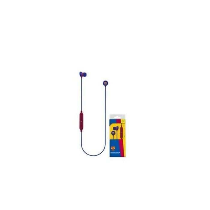 Auriculares Bluetooth Deportivos con Micrófono F.C. Barcelona Azul