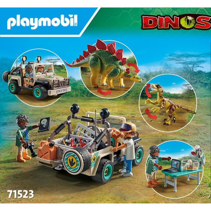 PLAYMOBIL Campamento Investigación con Dinosaurios 71523 3