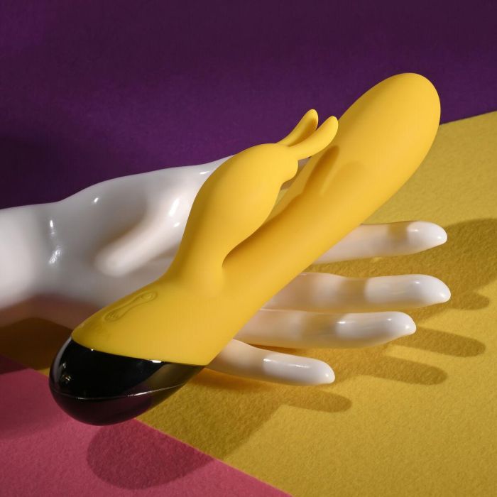 Vibrador Doble Estimulación Evolved Selopa Yellow 11 Vibrador Doble Estimulación Evolved Selopa Yellow 11