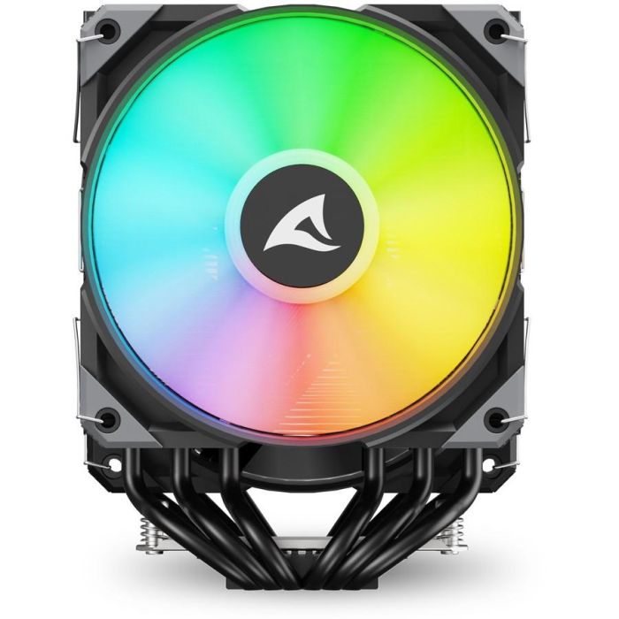 Sharkoon A60 RGB Refrigerador de Aire para Procesador 12cm, 2 Ventiladores, Negro, 500-1800 RPM, TDP 260W 7 Sharkoon A60 RGB Refrigerador de Aire para Procesador 12cm, 2 Ventiladores, Negro, 500-1800 RPM, TDP 260W 7