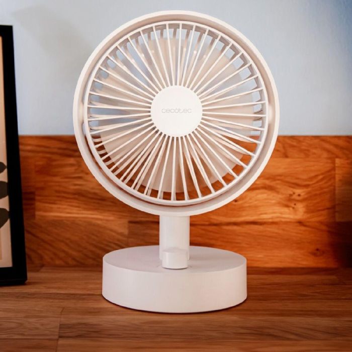 Mini Ventilador Portátil Cecotec EnergySilence 2000 Blanco 4 W 1