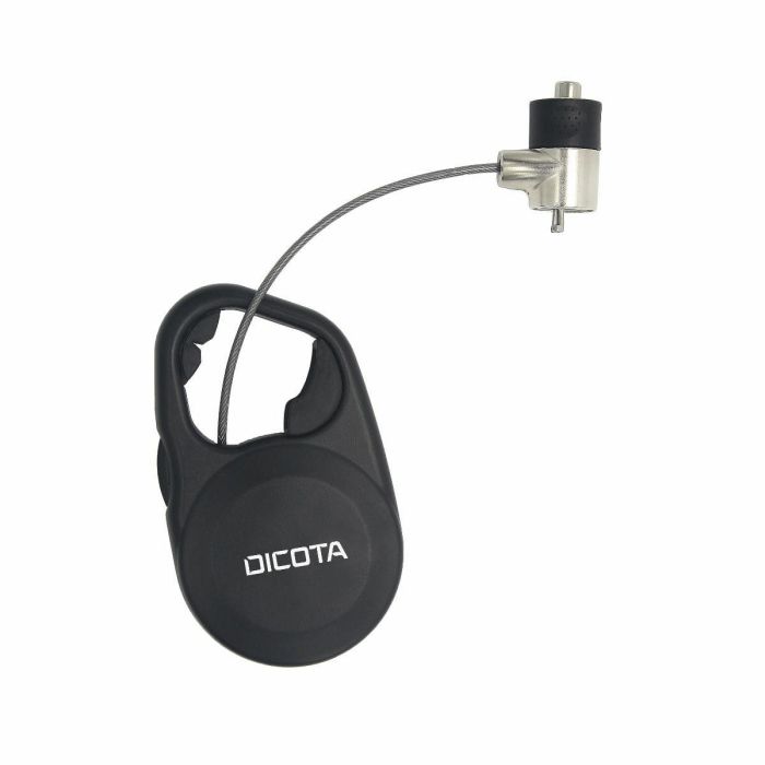 DICOTA Cable de Seguridad Retráctil T-Lock, con Llave, para Ranura 3x7mm 2