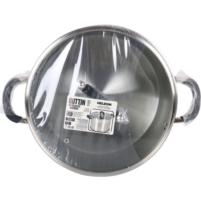 Quttin Olla de Acero Inoxidable 26 cm 7.9 Litros con Tapa (2 Unidades) 3
