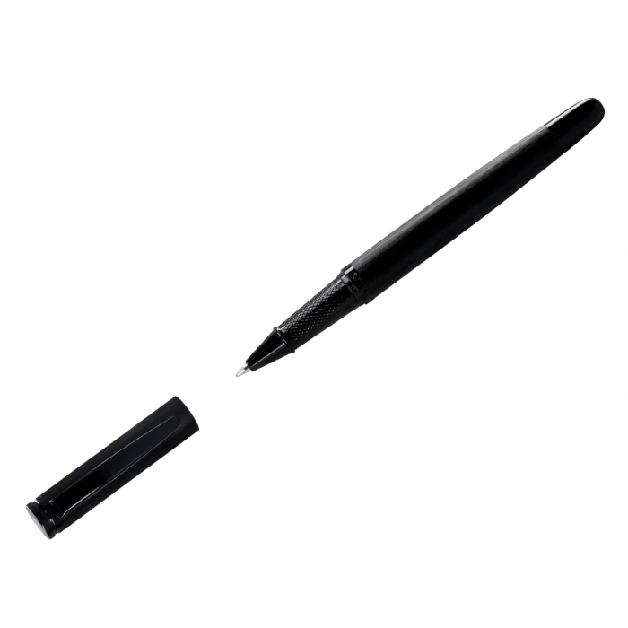 Belius Origen 1995 Roller Aluminio Textura Cepillada Color Negro Tinta Negra 0.7 mm Caja Diseño 6