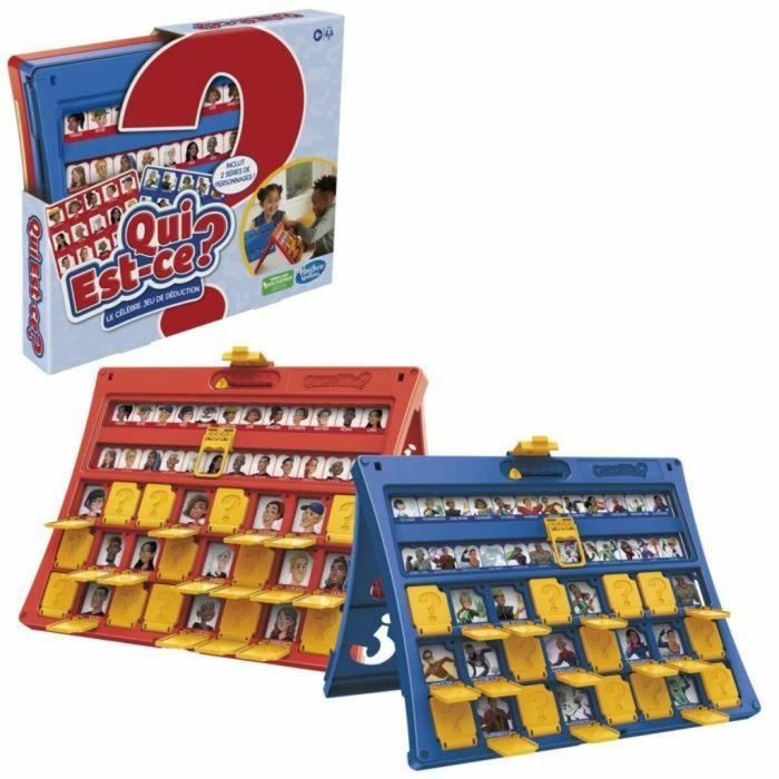 Hasbro Gaming HAS5010996182999 Quién es? Juego de Mesa Clásico para Niños a partir de 6 Años, 2 Jugadores 9