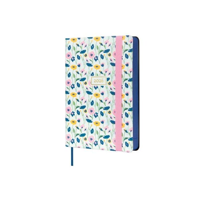 Agenda Anual (2026) Catalan Finocam Flexi Joy Cosida Tapa Flexible Con Goma F4 118X168 D/P Fiona