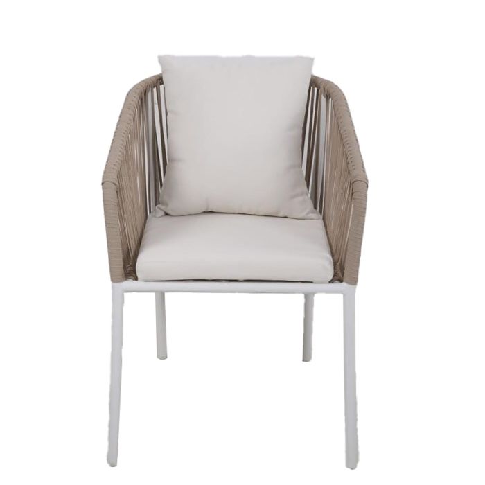 Conjunto de Mesa con Sillas DKD Home Decor Beige 78 cm 163 x 95 x 6 cm 5