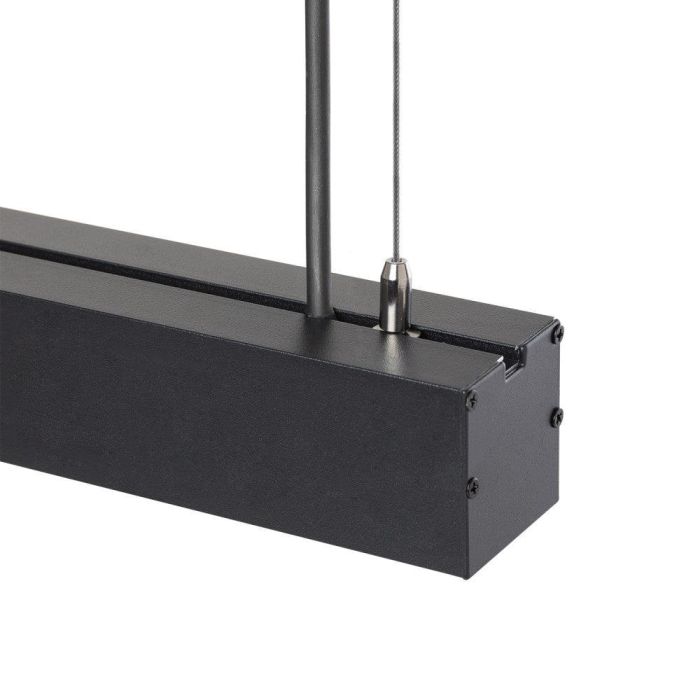 Philips [1916-NSLNL1500MM-P-WW] Luminaria Lineal LED 150cm 50W 2700K IP40 Acabado Negro con Luz Uniforme para Oficinas y Comercios 3