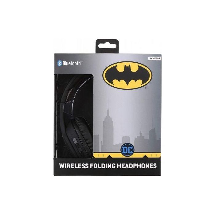 Auriculares Inalámbricos Infantiles OTL Batman Dark Knight/ con Micrófono/ Bluetooth/ Negros