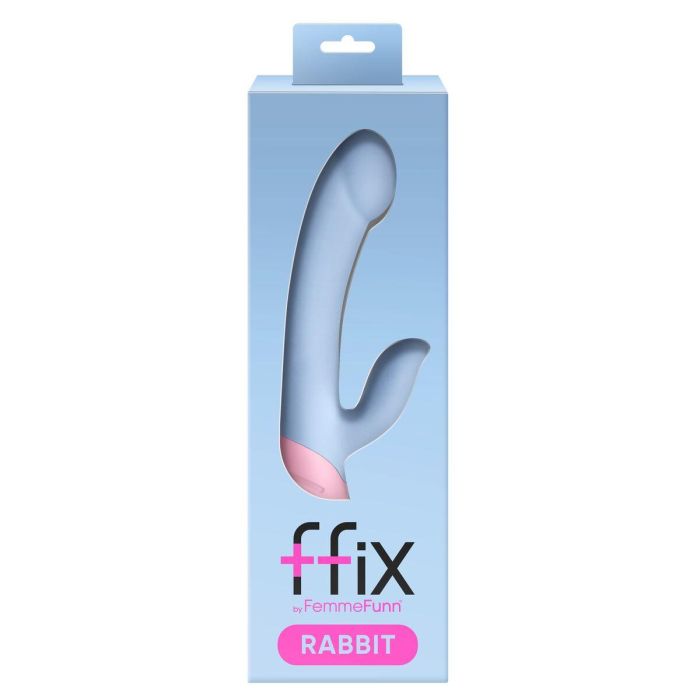 Vibrador Punto G FemmeFunn Ffix Azul 5 Vibrador Punto G FemmeFunn Ffix Azul 5