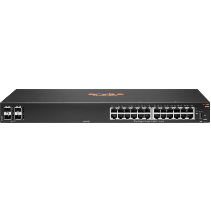 HP Enterprise Aruba 6000 24G 4SFP Switch Gestionado L3 Gigabit Ethernet Montaje en Rack 1U - Ideal para Redes Empresariales 0 HP Enterprise Aruba 6000 24G 4SFP Switch Gestionado L3 Gigabit Ethernet Montaje en Rack 1U - Ideal para Redes Empresariales 0