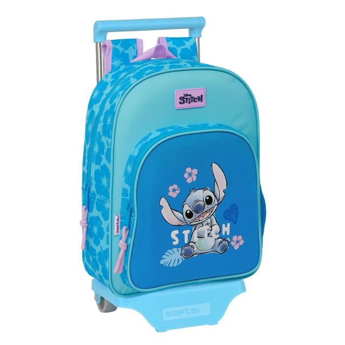 Mochila Escolar con Ruedas Lilo & Stitch Hawaii Azul 26 x 34 x 11 cm 0 Mochila Escolar con Ruedas Lilo & Stitch Hawaii Azul 26 x 34 x 11 cm 0