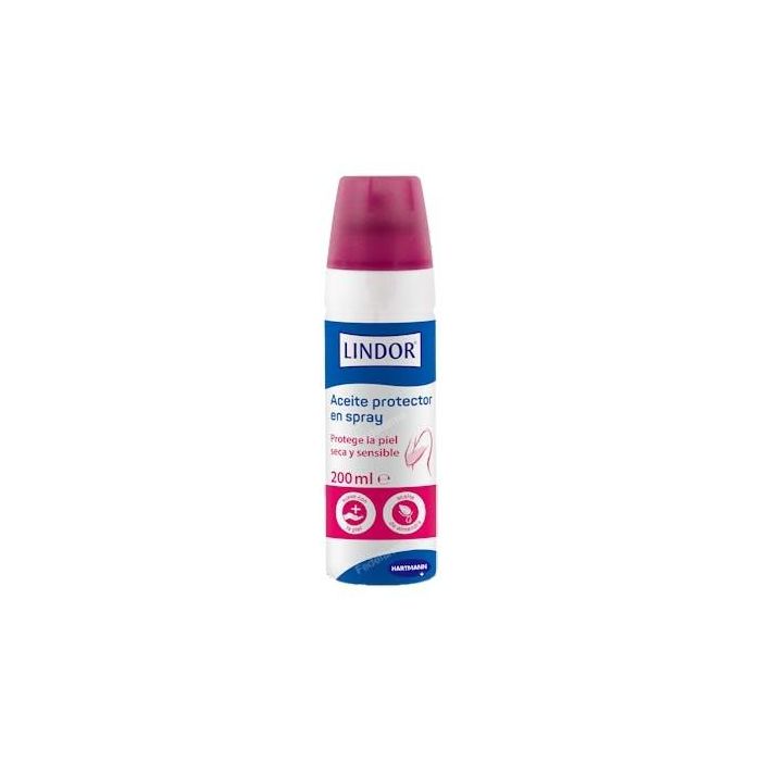 Hartmann LINDOR Aceite Protector Corporal Hidratante con Pantenol para Piel Seca y Sensible. Barrera Anti-Deshidratación Spray 200ml