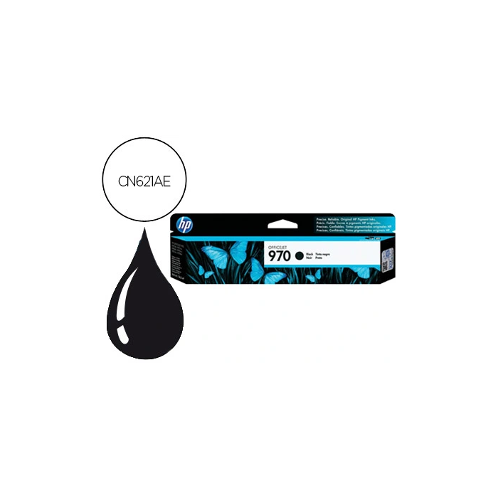 HP Offijet Pro X451/476/551 Cartucho Negro Nº970 0 HP Offijet Pro X451/476/551 Cartucho Negro Nº970 0