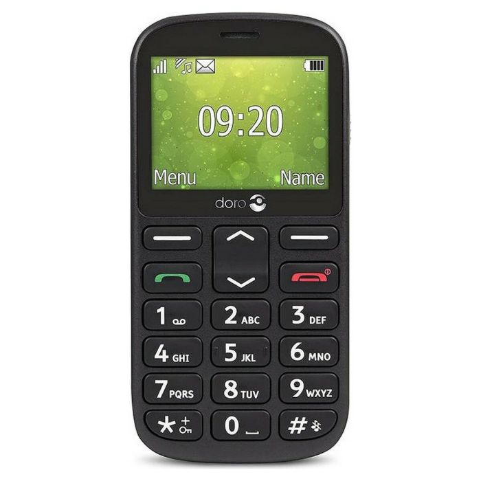 Teléfono Móvil para Mayores Doro 1360 Negro 2G Teléfono Móvil para Mayores Doro 1360 Negro 2G