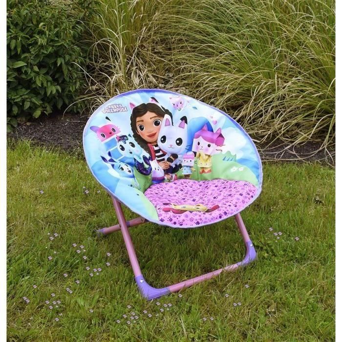 GABBY Y LA CASA MÁGICA - Asiento lunar plegable para niños h.47 x l.54 x d.42 cm 1 GABBY Y LA CASA MÁGICA - Asiento lunar plegable para niños h.47 x l.54 x d.42 cm 1