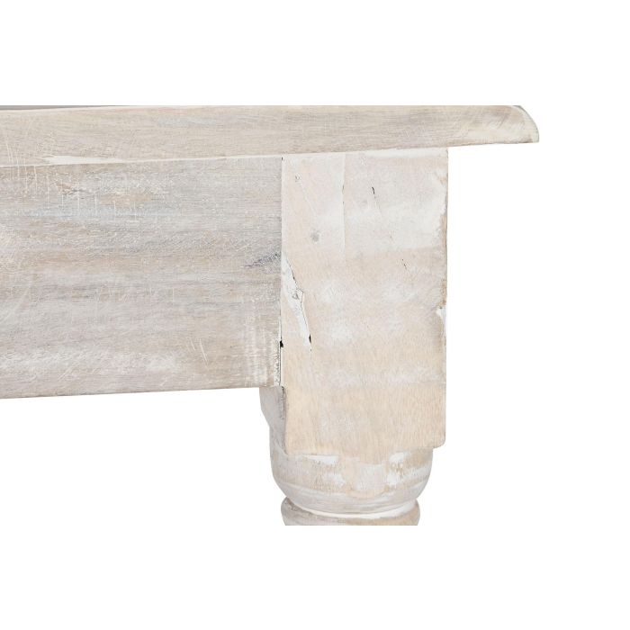 Consola Romantico DKD Home Decor Blanco Natural 38.1 x 82 x 114.3 cm 6