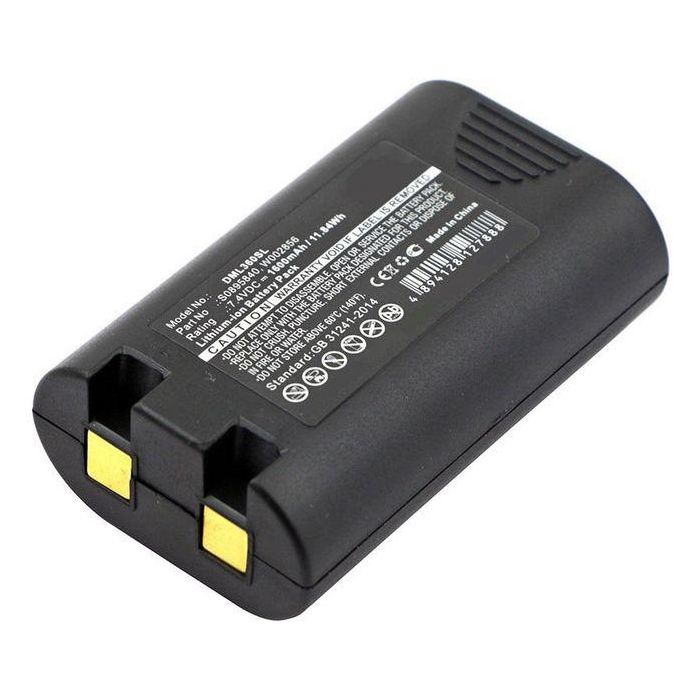 CoreParts 1759398 S0895840 W002856 Batería para Impresora Dymo LabelManager 360D 420P Rhino 4200 5200 11.84Wh Li-ion 7.4V 1600mAh Negra 0 CoreParts 1759398 S0895840 W002856 Batería para Impresora Dymo LabelManager 360D 420P Rhino 4200 5200 11.84Wh Li-ion 7.4V 1600mAh Negra 0