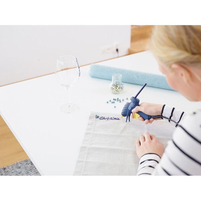 Rapid 5000423 Pistola de Cola Point Profesional sin Cable para Barras de Silicona Ø7 mm Rapid 5000423 Pistola de Cola Point Profesional sin Cable para Barras de Silicona Ø7 mm