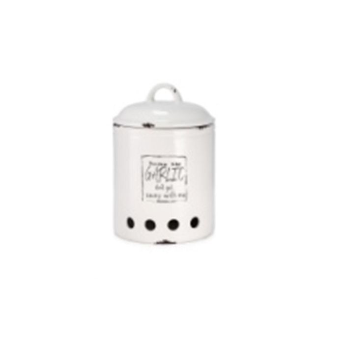 Bote DKD Home Decor Blanco 17.7 x 26 x 17.7 cm