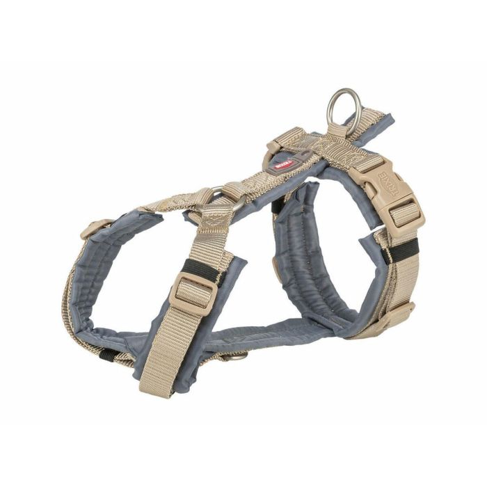 Arnés para Perro Trixie Premium Trekking Grafito Arena S/M