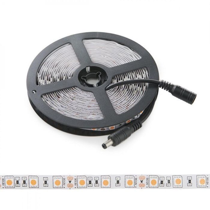 Tira LED Rosa 5 Metros CA-5050-300-IP25-PI SMD5050 300 LEDs 60W 2100Lm 12V DC IP25 Interior Autoadhesiva 1 Tira LED Rosa 5 Metros CA-5050-300-IP25-PI SMD5050 300 LEDs 60W 2100Lm 12V DC IP25 Interior Autoadhesiva 1