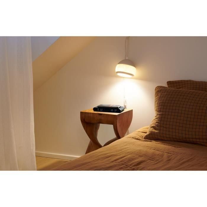 Thomson THO1721993395360 Estación de Carga Inalámbrica 15W para Despertador con Puerto USB-C, Temperatura y Color Negro 5 Thomson THO1721993395360 Estación de Carga Inalámbrica 15W para Despertador con Puerto USB-C, Temperatura y Color Negro 5