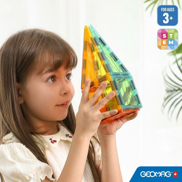 Geomag GEO7640122241009 Fichas Magnéticas Gemas 4100 | Juego 16 piezas, formas geométricas, efecto cristal 6 Geomag GEO7640122241009 Fichas Magnéticas Gemas 4100 | Juego 16 piezas, formas geométricas, efecto cristal 6