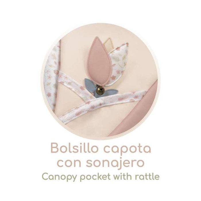 Coche de muñeca plegable con sombrilla y bolso - para muñecas de hasta 48 cm. 4 Coche de muñeca plegable con sombrilla y bolso - para muñecas de hasta 48 cm. 4