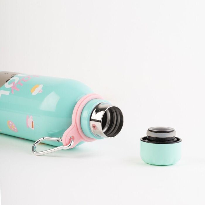 Botella acero inoxidable Foodie Pusheen 500ml 4 Botella acero inoxidable Foodie Pusheen 500ml 4