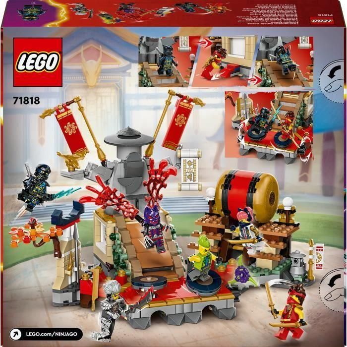 LEGO NINJAGO 71818 Arena de Batalla del Torneo - Juguete de Acción Ninja para Niños 5 LEGO NINJAGO 71818 Arena de Batalla del Torneo - Juguete de Acción Ninja para Niños 5