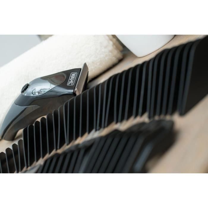 Wahl Cortapelos y Cortabarba Recargable 9639-816 - Precisa Cuchillas Autoafilables, 1.5-25mm, Autonomía 40 Min, Lavable, Apto para Viaje 3 Wahl Cortapelos y Cortabarba Recargable 9639-816 - Precisa Cuchillas Autoafilables, 1.5-25mm, Autonomía 40 Min, Lavable, Apto para Viaje 3