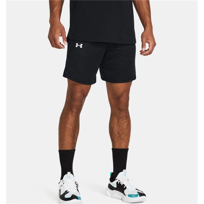 Pantalones Cortos de Baloncesto para Hombre Under Armour Baseline Negro 2