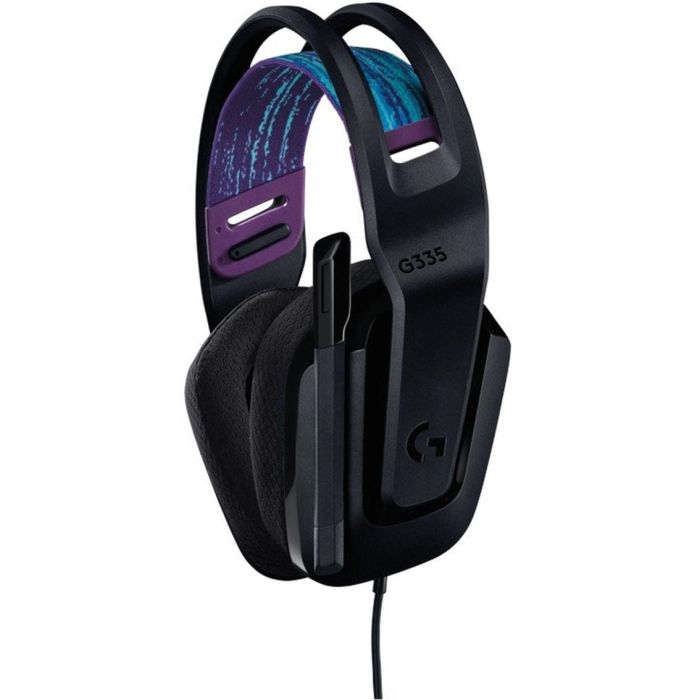Logitech G335 Auriculares Gaming con Micrófono, Diadema Ajustable, Plug and Play, Compatible con PC, Consolas y Móviles, 240g, Negro - 981-000978 2