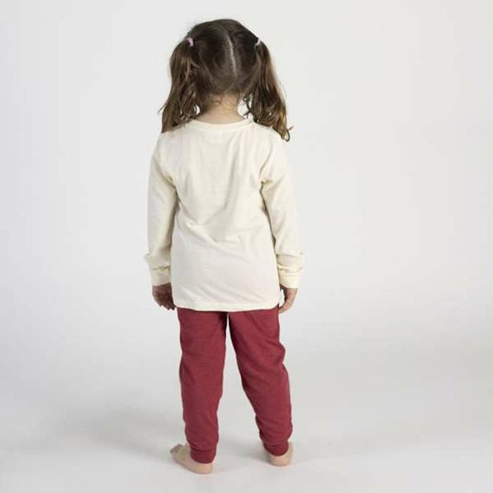 Cerdá Pijama Largo Single Jersey Warner 100 para Niños 10 Años Beige 2