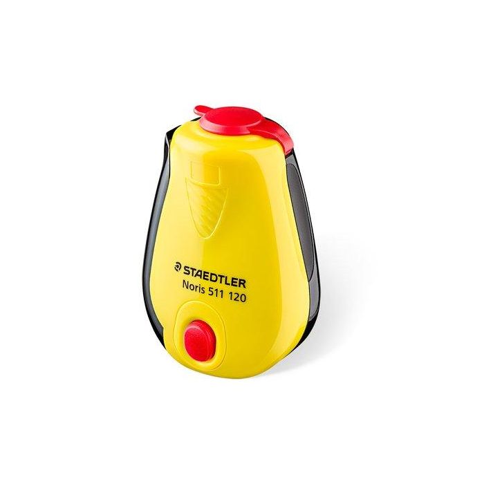 Staedtler Afilalápices con Depósito Diseño Noris Amarillo-Negro Set de 12 (Set de 12)