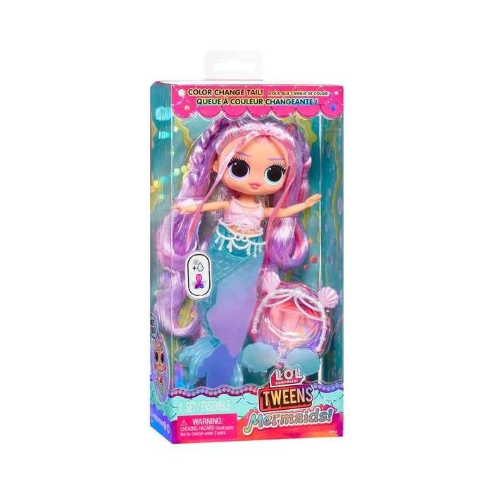 Muñeca l.o.l. surprise tween sirena - lana marine. su cola cambia de color 25,4x12,7x6,35 cm Muñeca l.o.l. surprise tween sirena - lana marine. su cola cambia de color 25,4x12,7x6,35 cm