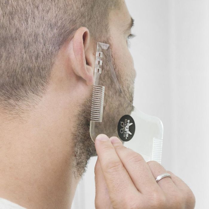 Plantilla para Afeitado de Barba Hipster Barber InnovaGoods 3 Plantilla para Afeitado de Barba Hipster Barber InnovaGoods 3