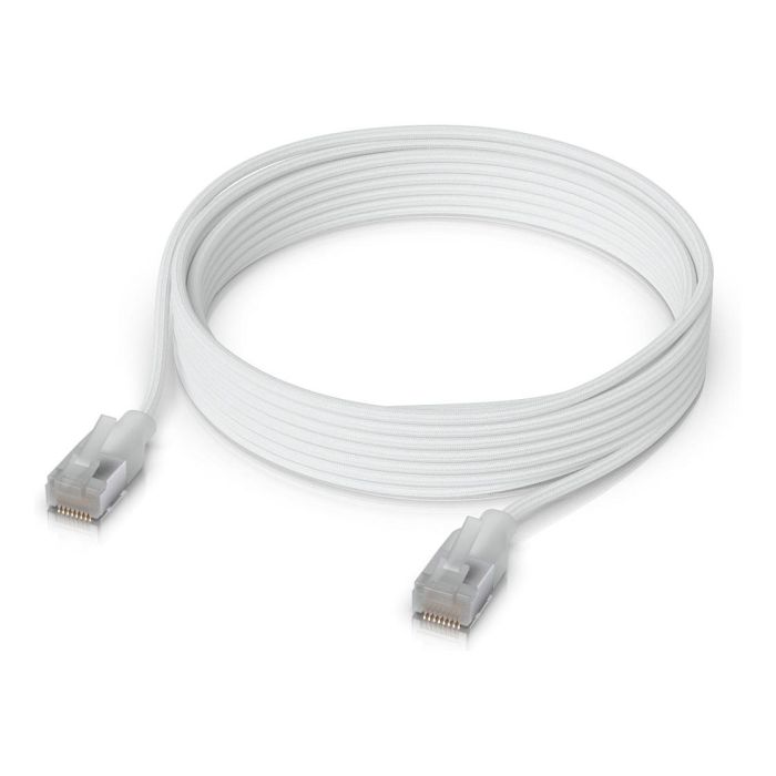 Ubiquiti Networks UACC-Cable-Patch-EL-C6A-3M-W Cable de Red Cat6a 3m Blanco