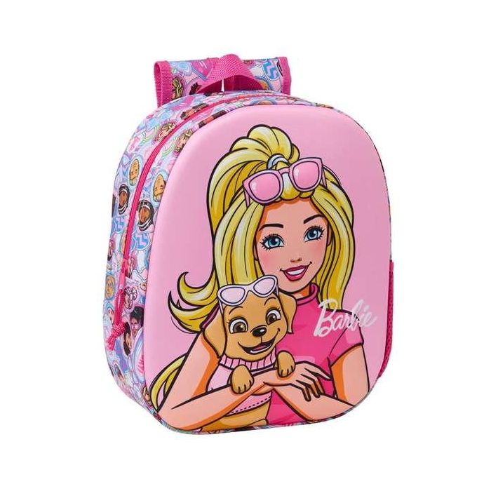 Mochila Safta 3D Barbie 330x270x100 mm Mochila Safta 3D Barbie 330x270x100 mm
