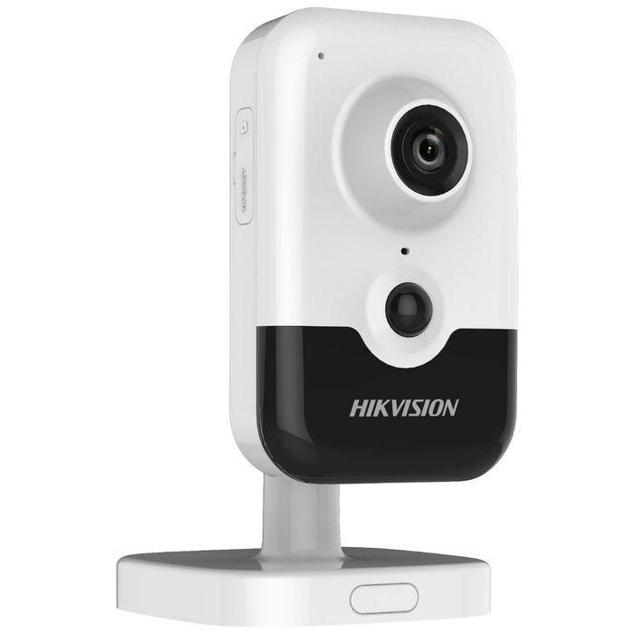Hikvision Cámara IP cube 8M 4K AcuSense 4mm IR10 PIR 8m WDR H.265+ interior 12V/PoE. Audio bidireccional 1