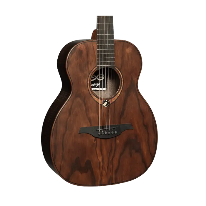 LAG Guitarra Acústica Travel Sauvage Natural Satinado Brankowood Eucalipto 600mm 0 LAG Guitarra Acústica Travel Sauvage Natural Satinado Brankowood Eucalipto 600mm 0