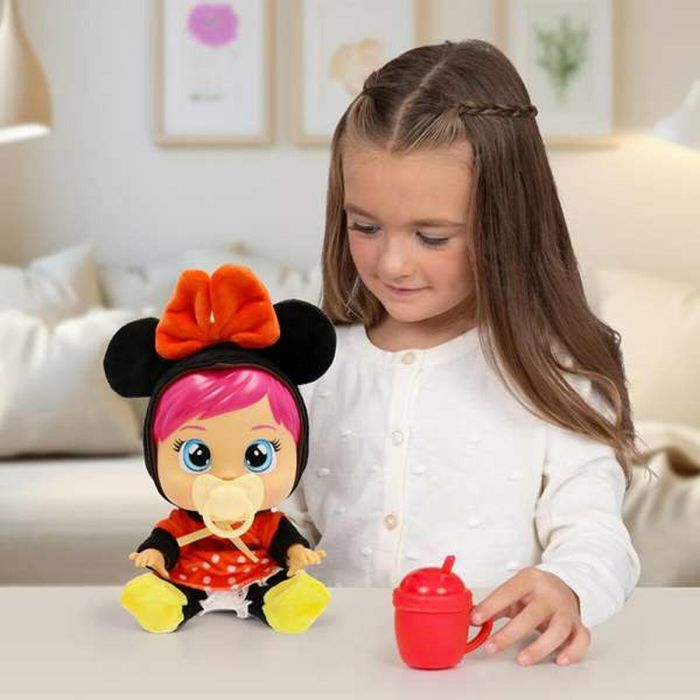Imc Toys Muñeco Bebé Llorón Minnie Loving Care, Juguete Infantil con Biberón y Chupete, No Requiere Pilas, Edad +3 años 5 Imc Toys Muñeco Bebé Llorón Minnie Loving Care, Juguete Infantil con Biberón y Chupete, No Requiere Pilas, Edad +3 años 5