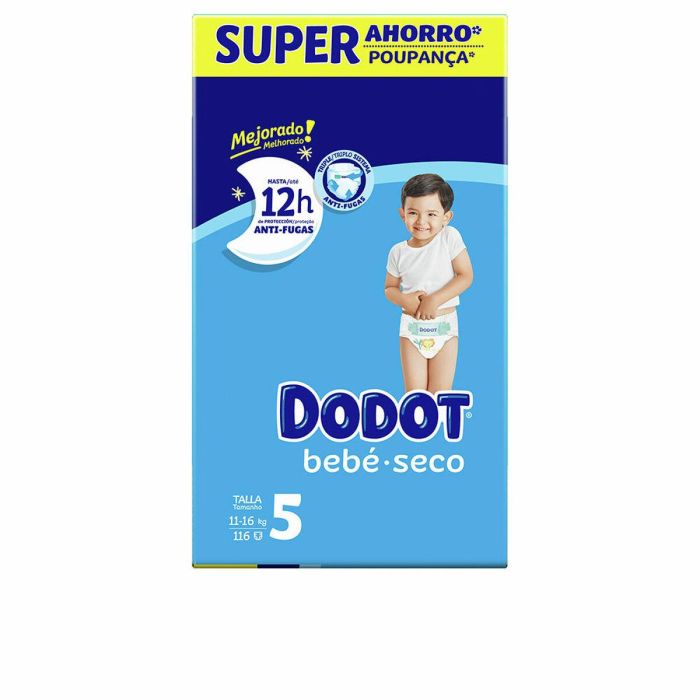 Dodot Etapas Talla 5 Pañales 11-16 kg