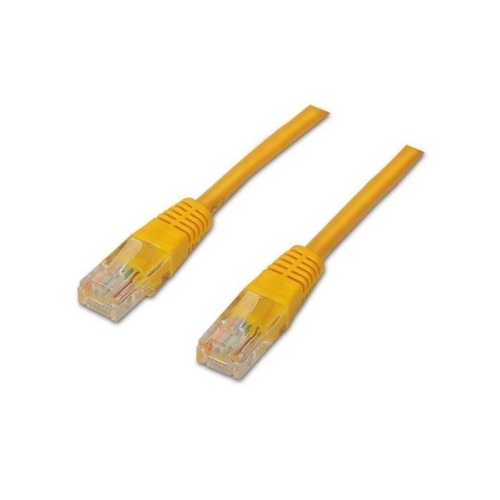 Aisens Cable de Red Latiguillo RJ45 Cat.6 UTP AWG24 Amarillo 2,0 M