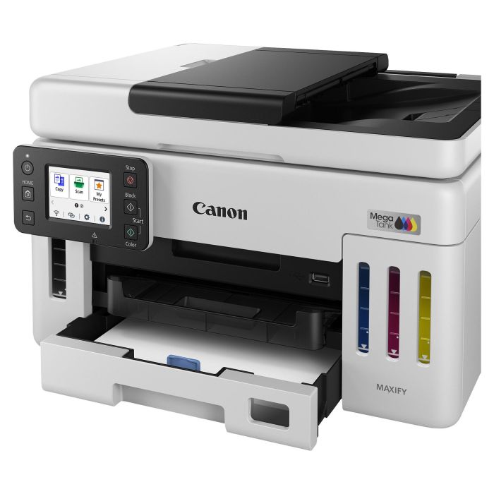 Canon MAXIFY GX6150 - Impresora Multifunción A4 Color con Sistema MegaTank, WiFi, Duplex, ADF - Alta Productividad para Oficina